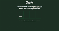 Desktop Screenshot of carlsberg.com.sg